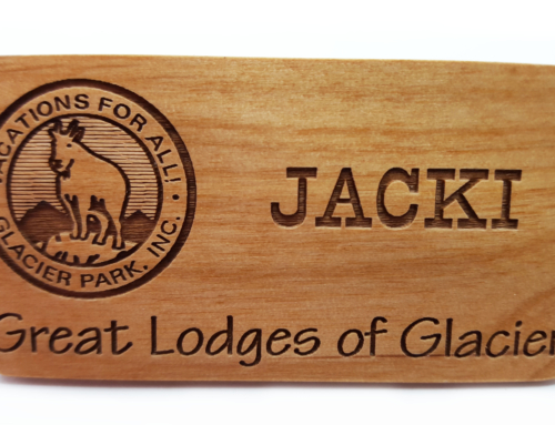 Great Lodges of Glacier Name Tag