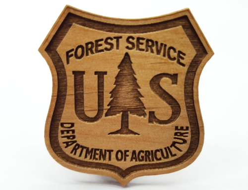 Montana Forest Service Name Tag