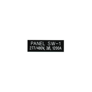 Panel SW -1 277/480V, 30, 1200A