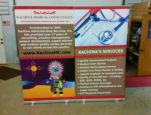 Kachina Medical Retractable Banner