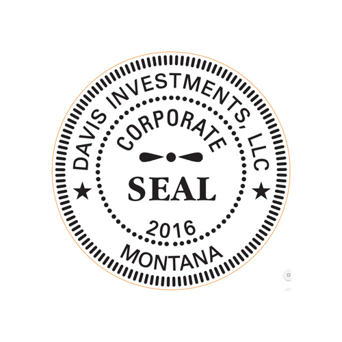 Corporate seal stamper